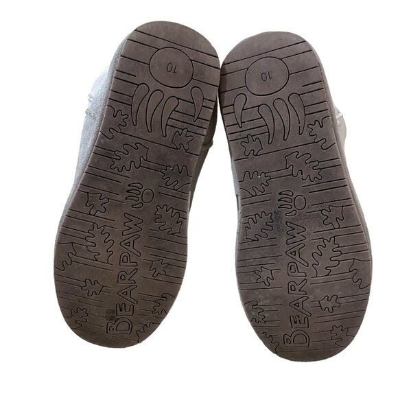 Bearpaw Emma Short Boots Women's Size 6 Wool Blend Lining Gray Color Winter Cozy - Picture 9 of 9